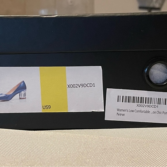 Blue butterfly heels - Picture 6 of 8